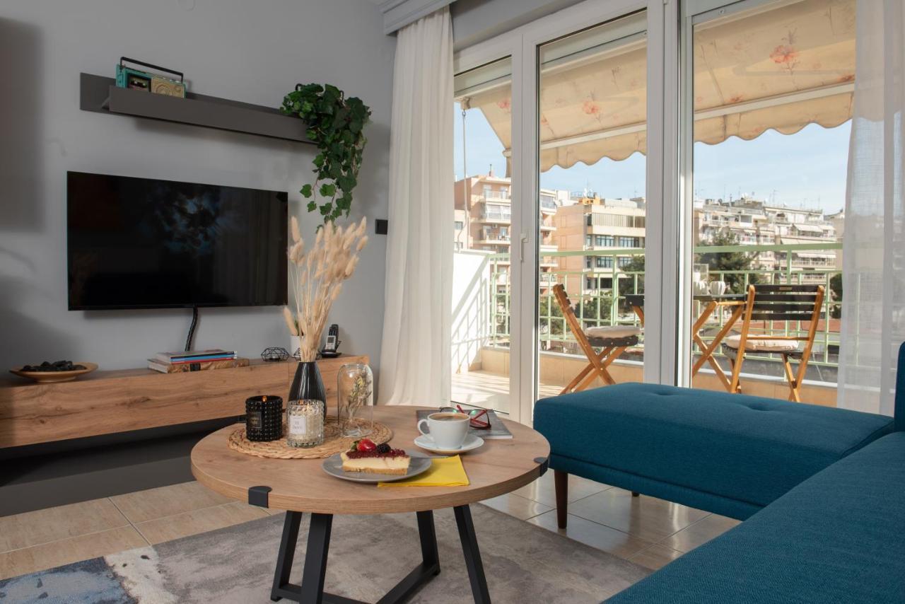 "Orpheus' Apartment" View And Parking Near The Center Thessaloniki Exterior photo